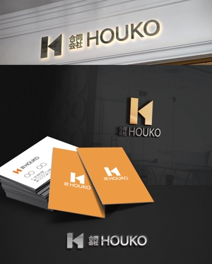 D.R DESIGN (Nakamura__)さんの地域商社「合同会社HOUKO」のロゴへの提案