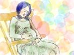 うみ (suzey)さんの産前や産後のママさんケア専門整体院のイメージイラストへの提案