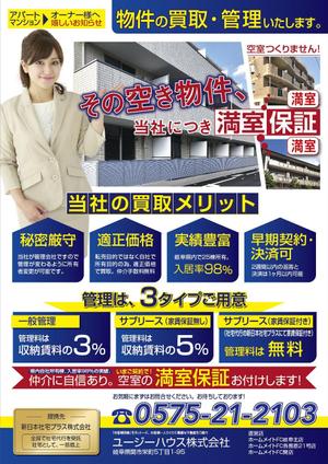 さんのアパート・マンションの管理の募集、収益物件の売却への提案