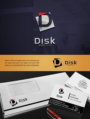 YUSUKE (Yusuke1402)さんの株式会社　Disk　ロゴへの提案