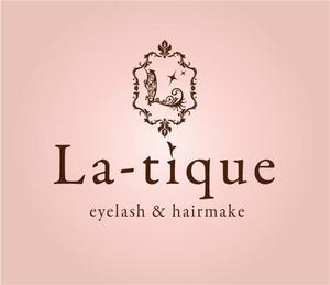 kazu5428さんのまつげエクステサロン「eyelash&hairmake  La chou-chou」のロゴ作成への提案