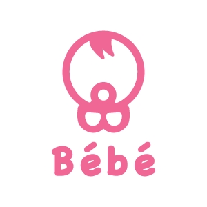 hachi (carotya7)さんの子供を持つ女性向けECショップサイト「Bébé」のロゴへの提案