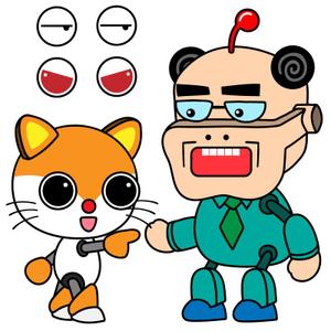 せいちゃん ()さんの【登録者20万人YouTube】「ロボット猫」と「工学博士」のキャラクターイメージへの提案