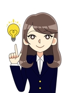 緋奈原 るい (murasame_ren)さんの新潟県新発田市の地域情報ブログ執筆者（女性）のキャラクターデザインへの提案