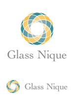 skyblue (skyblue)さんの「Glass Nique」のロゴ作成への提案