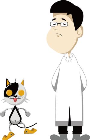 株式会社RegalCast (re_innovation)さんの【登録者20万人YouTube】「ロボット猫」と「工学博士」のキャラクターイメージへの提案