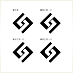 しま (shima-z)さんの「S」のロゴ作成への提案