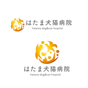 marukei (marukei)さんの新規開業「藤沢はたま犬猫病院」のロゴ制作への提案