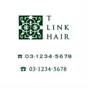 m_mexicanさんの「T-link  hair」のロゴ作成への提案