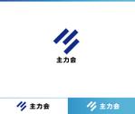 動画サムネ職人 (web-pro100)さんの映像制作会社「主力会」のロゴへの提案