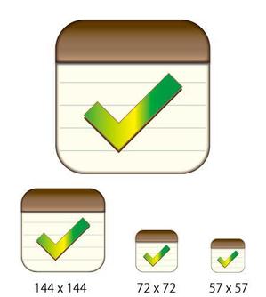 中津留　正倫 (cpo_mn)さんのiPhoneアプリのアイコン制作（ToDo管理アプリ）への提案