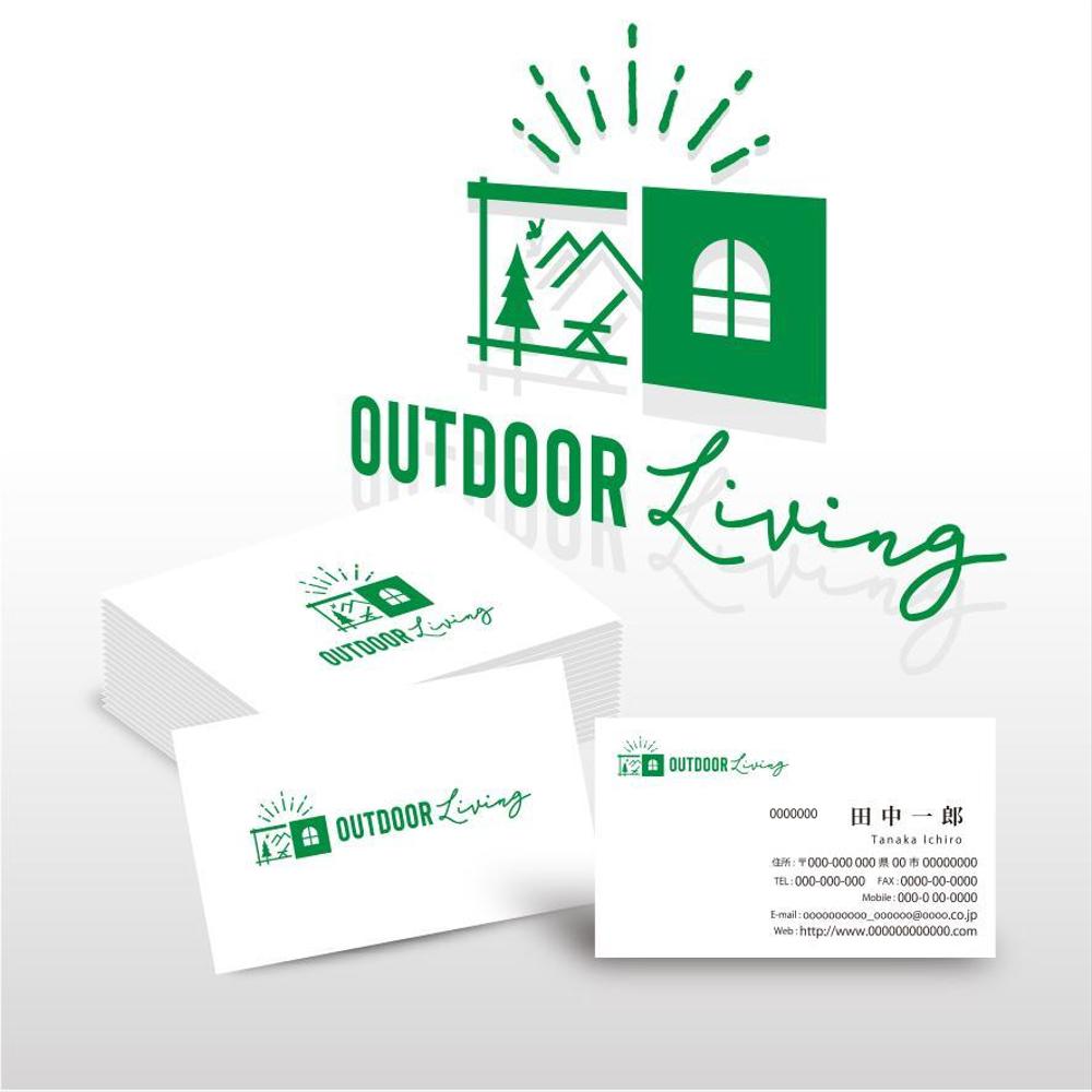 住宅会社「OUTDOOR LIVING」のロゴ制作