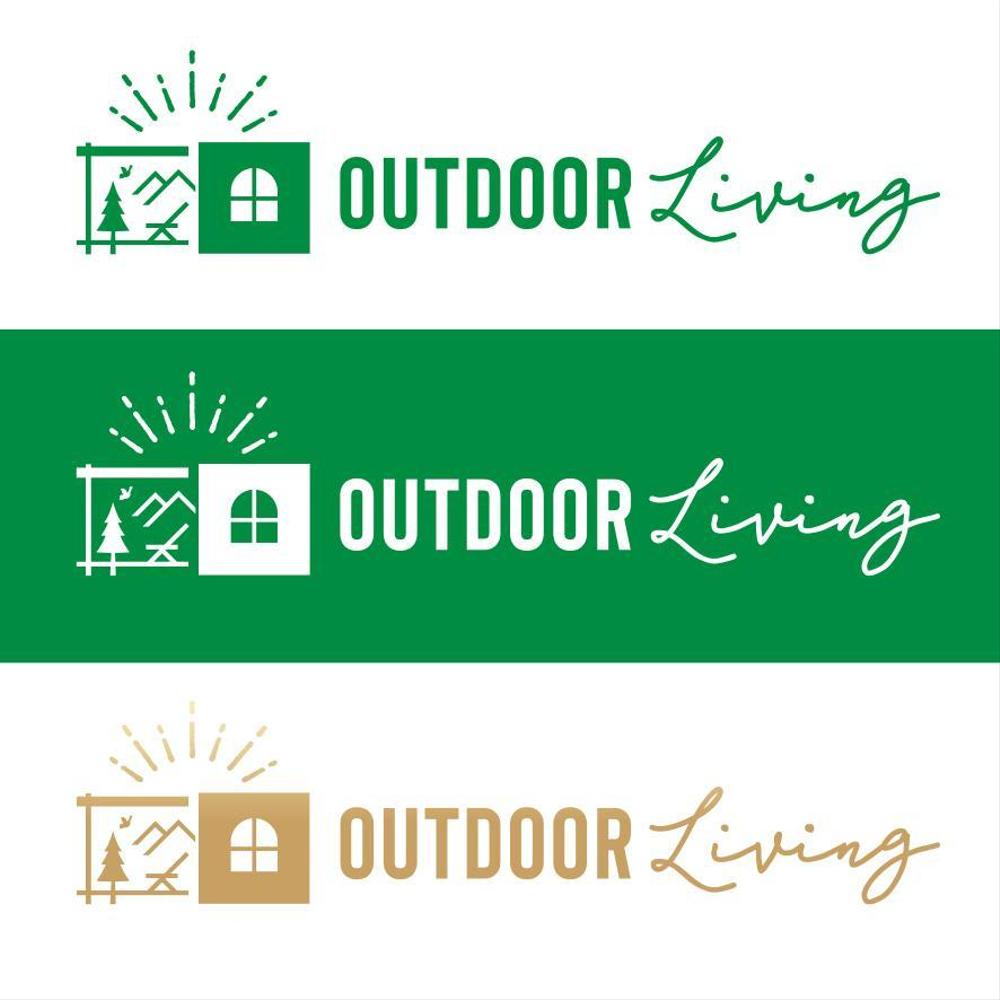 住宅会社「OUTDOOR LIVING」のロゴ制作