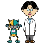 ukkoman (ukkoman)さんの【登録者20万人YouTube】「ロボット猫」と「工学博士」のキャラクターイメージへの提案