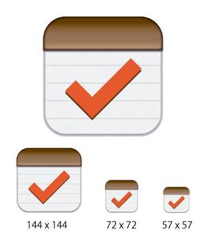 中津留　正倫 (cpo_mn)さんのiPhoneアプリのアイコン制作（ToDo管理アプリ）への提案