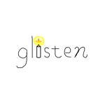 甘柿 (amagaki)さんの美容室「glisten」のロゴ作成への提案