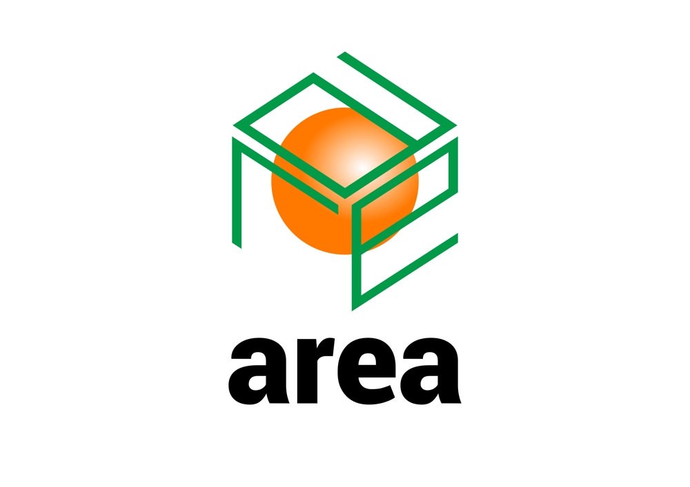 「area」のロゴ作成