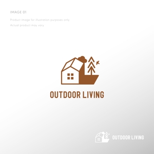 doremi (doremidesign)さんの住宅会社「OUTDOOR LIVING」のロゴ制作への提案