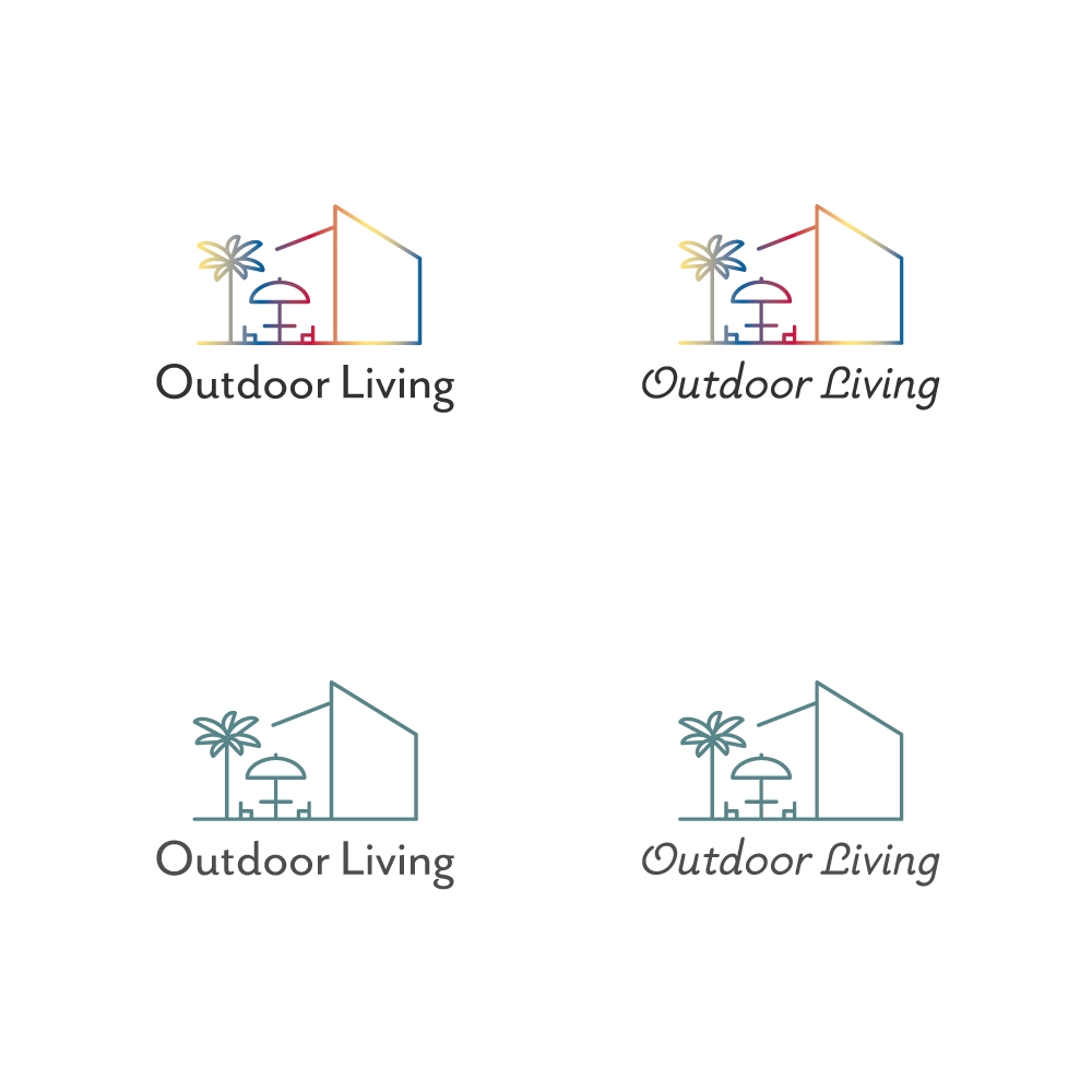 住宅会社「OUTDOOR LIVING」のロゴ制作