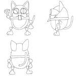 jun jun (cute0706)さんの【登録者20万人YouTube】「ロボット猫」と「工学博士」のキャラクターイメージへの提案