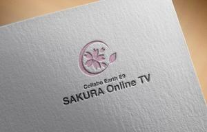 haruru (haruru2015)さんの「Collabo Earth E9 SAKURA Online TV」のロゴ制作をお願いします。への提案