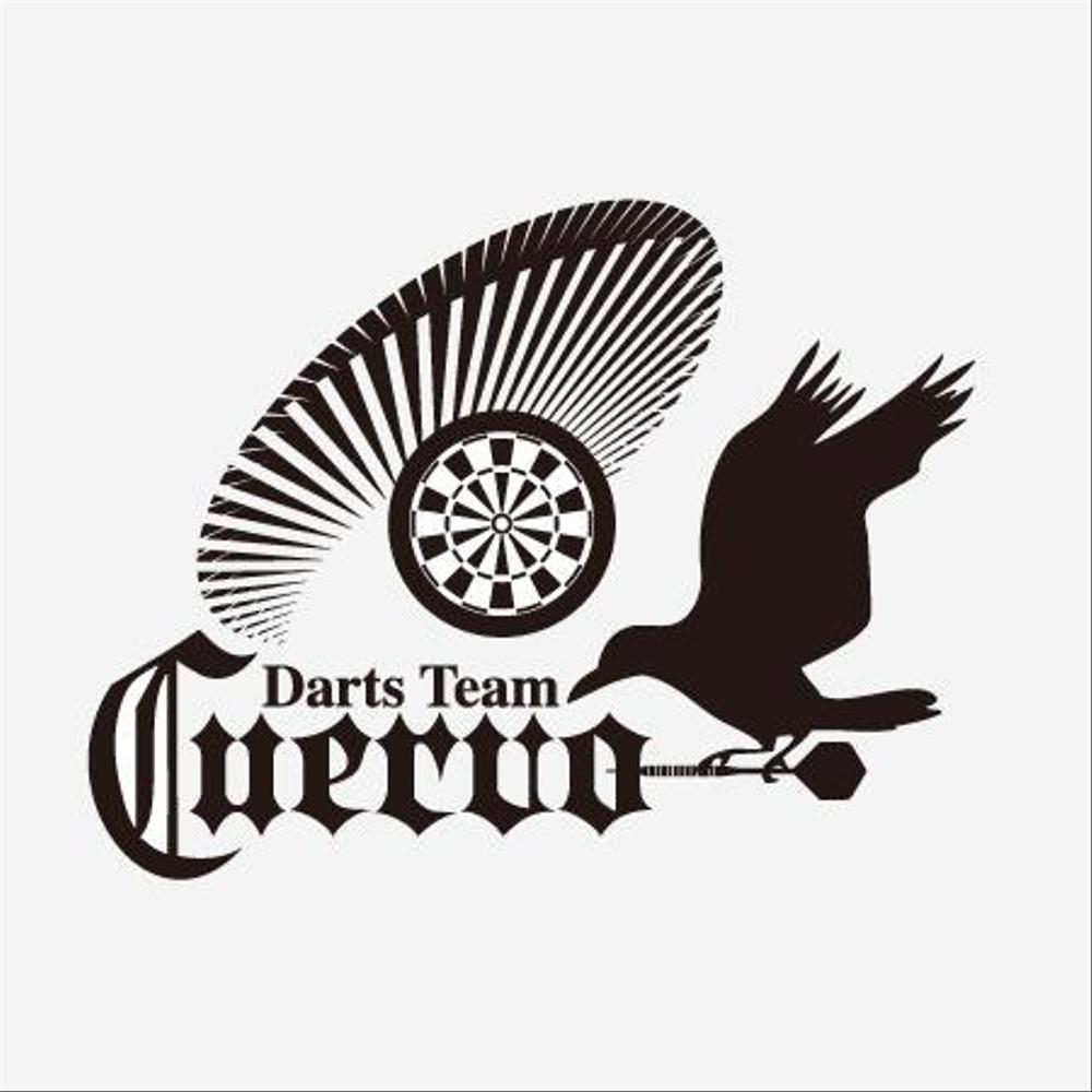 「Darts Team 『Cuervo』」のロゴ作成