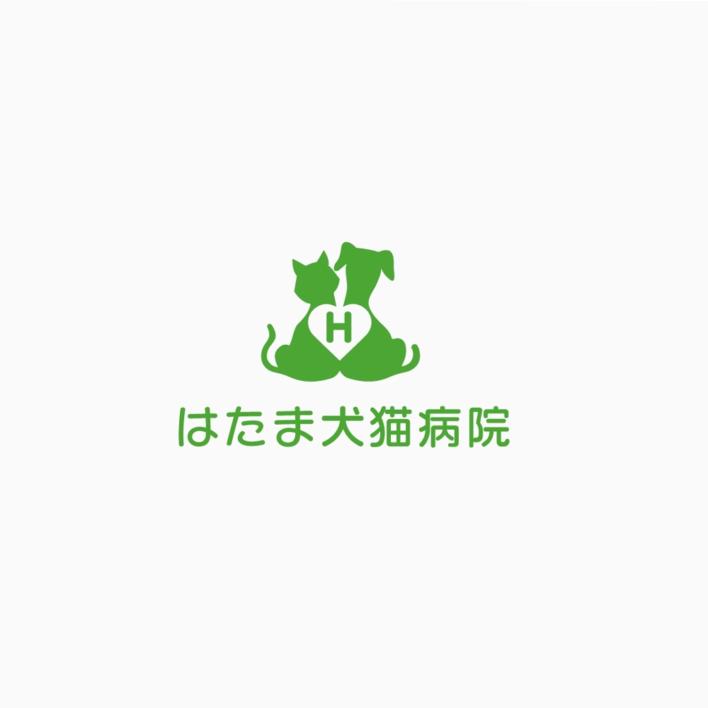 新規開業「藤沢はたま犬猫病院」のロゴ制作