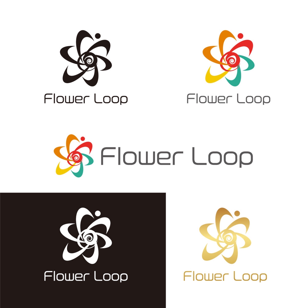 「フラワーループ」ロゴ