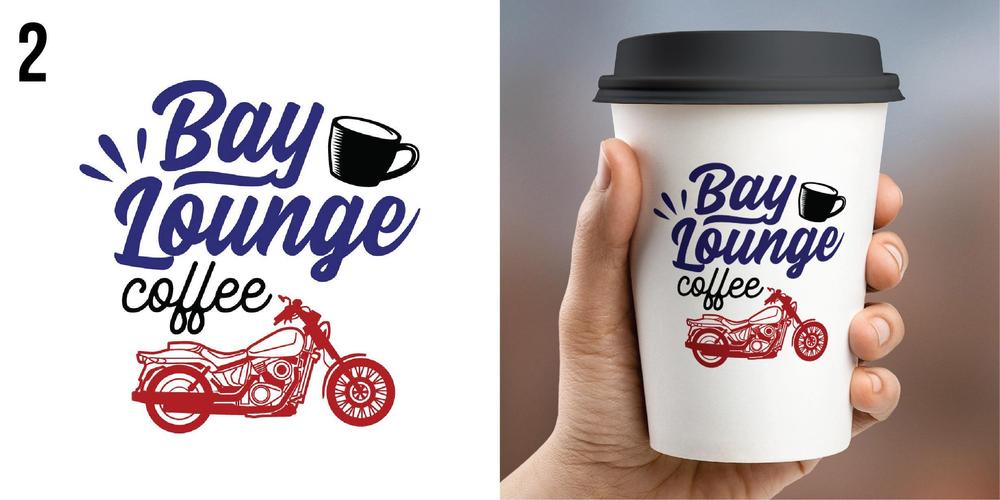 コーヒー　カフェ　ロゴデザイン