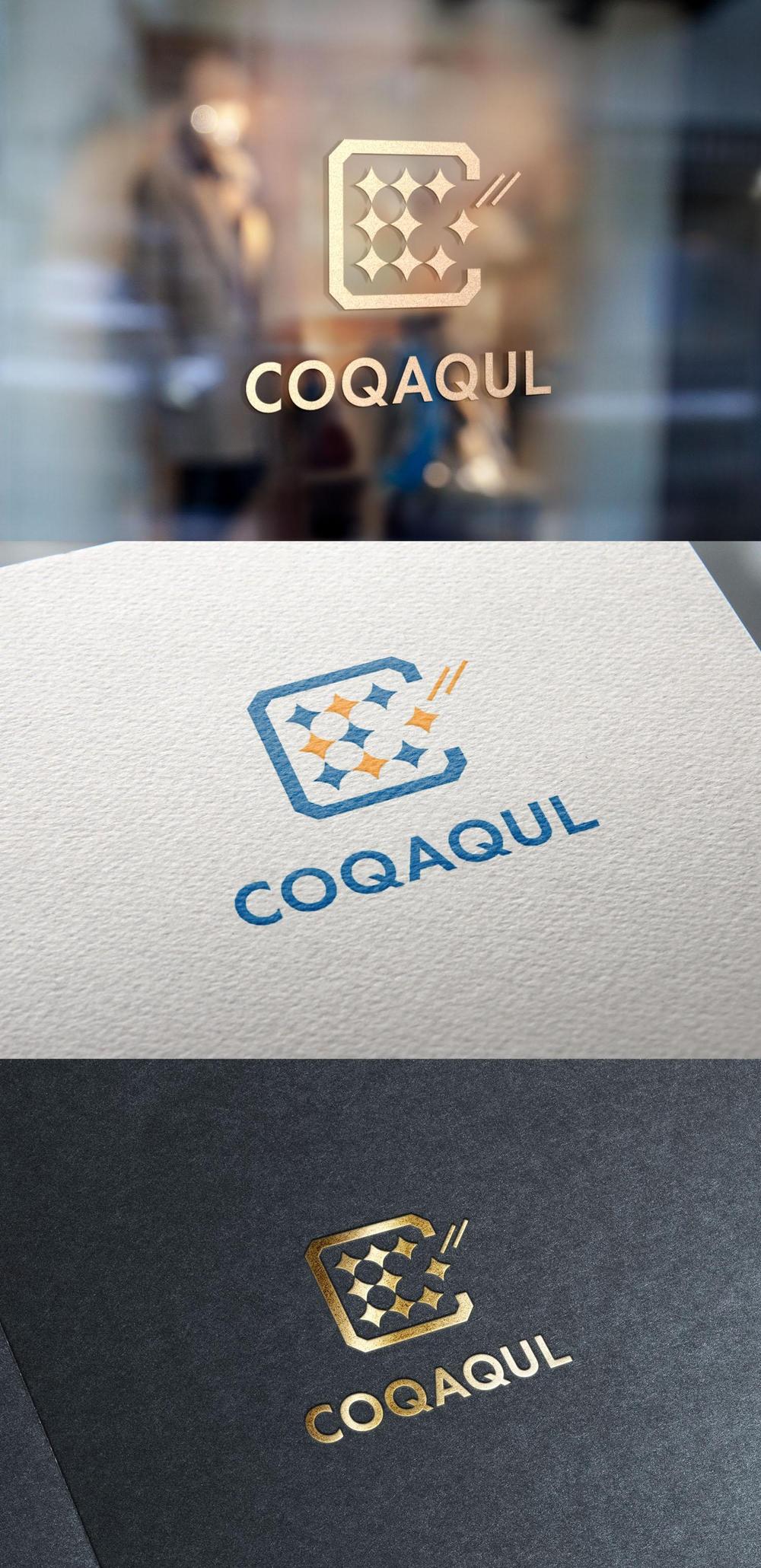 自社サービス【COQAQUL】のロゴ制作