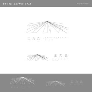 もかデザイン (mocat_design)さんの映像制作会社「主力会」のロゴへの提案
