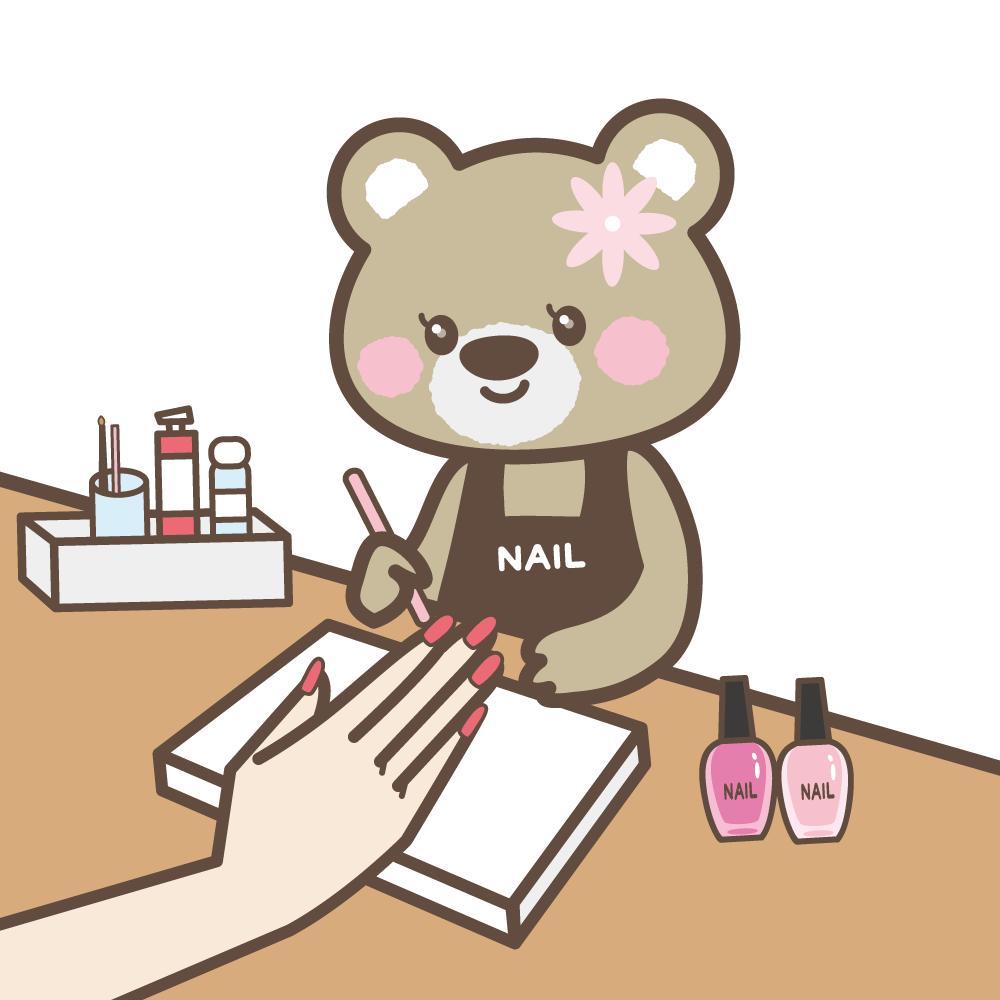 ネイリストのクマさん1-1.png