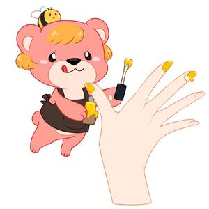 高橋くれこ ()さんの熊のキャラクターデザインへの提案