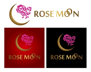 FISHERMAN (FISHERMAN)さんの「rose moon」のロゴ作成への提案