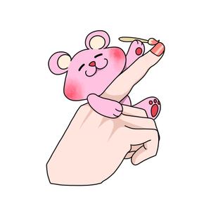 上野 (momohiki011)さんの熊のキャラクターデザインへの提案