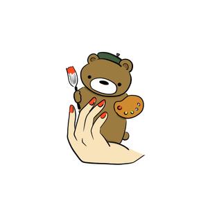 ミント (mimimi-mint)さんの熊のキャラクターデザインへの提案