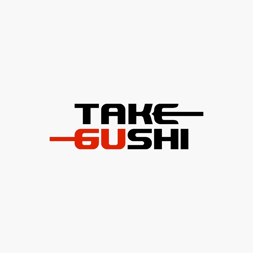 「TAKEGUSHI」のロゴ作成