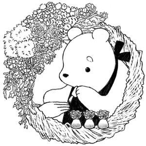 とあじゃぱ (pecoe0706)さんの熊のキャラクターデザインへの提案