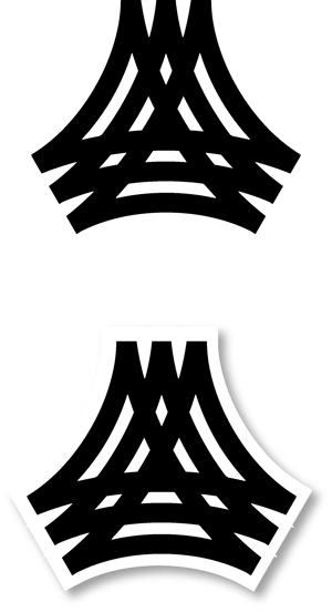 SUN DESIGN (keishi0016)さんのAを主体にした幹部バッチのロゴ募集への提案