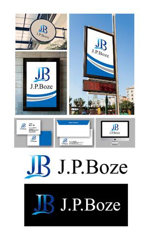 King_J (king_j)さんのスクールショップ男子学生服PB商品ロゴを将来イメージしている。店名ロゴ「J.P.Boze」をへの提案