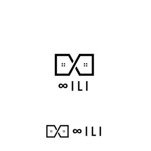 marutsuki (marutsuki)さんの民泊代行業の屋号「∞ILI（オオイリ）」のロゴへの提案