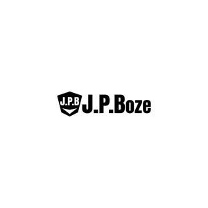 Yolozu (Yolozu)さんのスクールショップ男子学生服PB商品ロゴを将来イメージしている。店名ロゴ「J.P.Boze」をへの提案