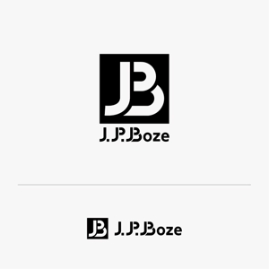 artwork (artworkbox)さんのスクールショップ男子学生服PB商品ロゴを将来イメージしている。店名ロゴ「J.P.Boze」をへの提案