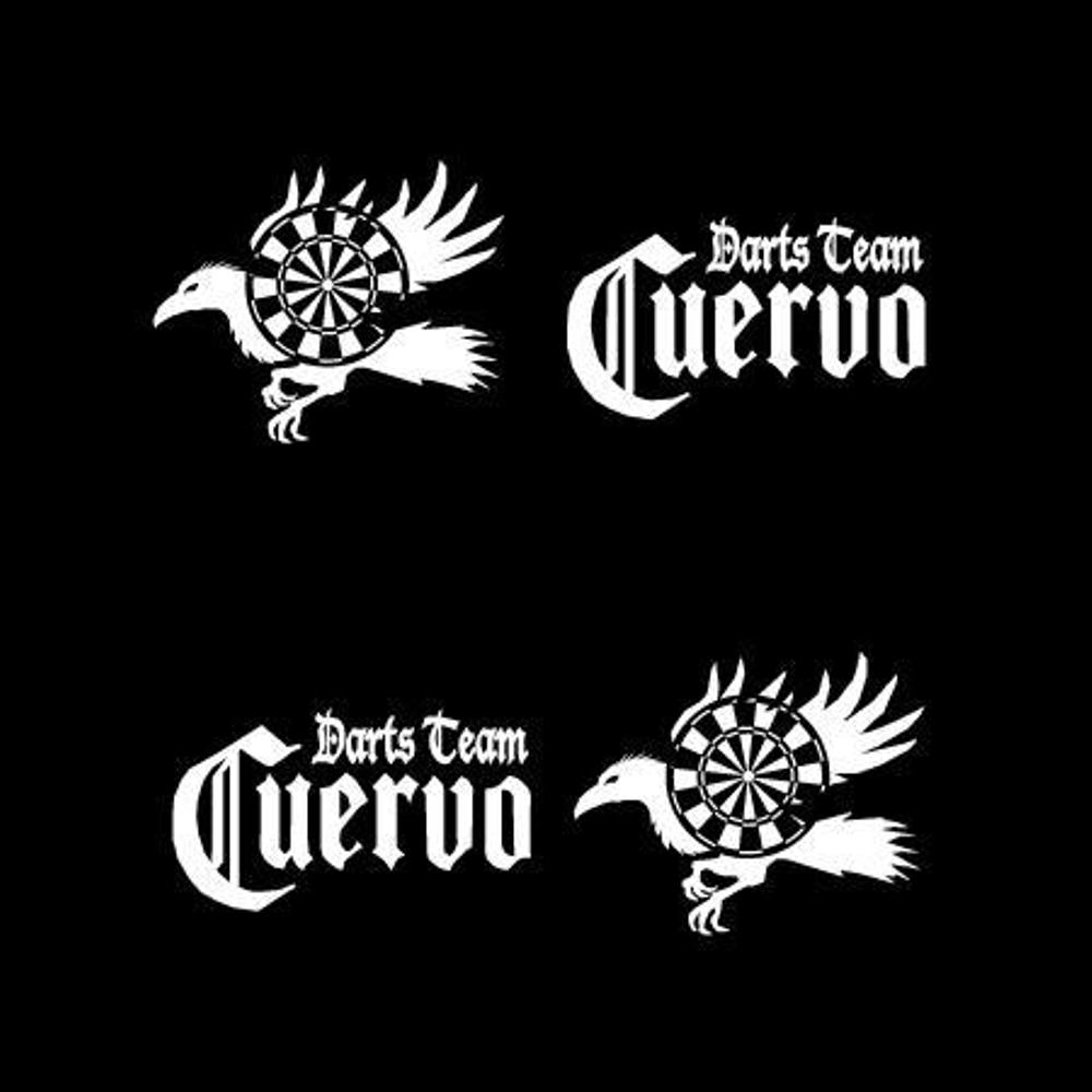 「Darts Team 『Cuervo』」のロゴ作成