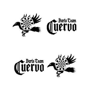 awn (awn_estudio)さんの「Darts Team 『Cuervo』」のロゴ作成への提案