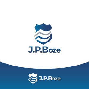 XL@グラフィック (ldz530607)さんのスクールショップ男子学生服PB商品ロゴを将来イメージしている。店名ロゴ「J.P.Boze」をへの提案