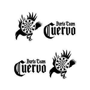 awn (awn_estudio)さんの「Darts Team 『Cuervo』」のロゴ作成への提案