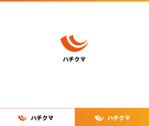 動画サムネ職人 (web-pro100)さんの企業ロゴ「ハチクマ」のロゴ作成への提案
