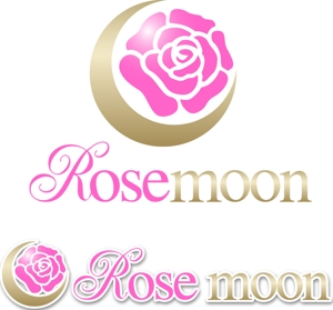 さんの「rose moon」のロゴ作成への提案