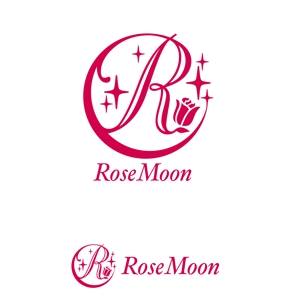 oo_design (oo_design)さんの「rose moon」のロゴ作成への提案